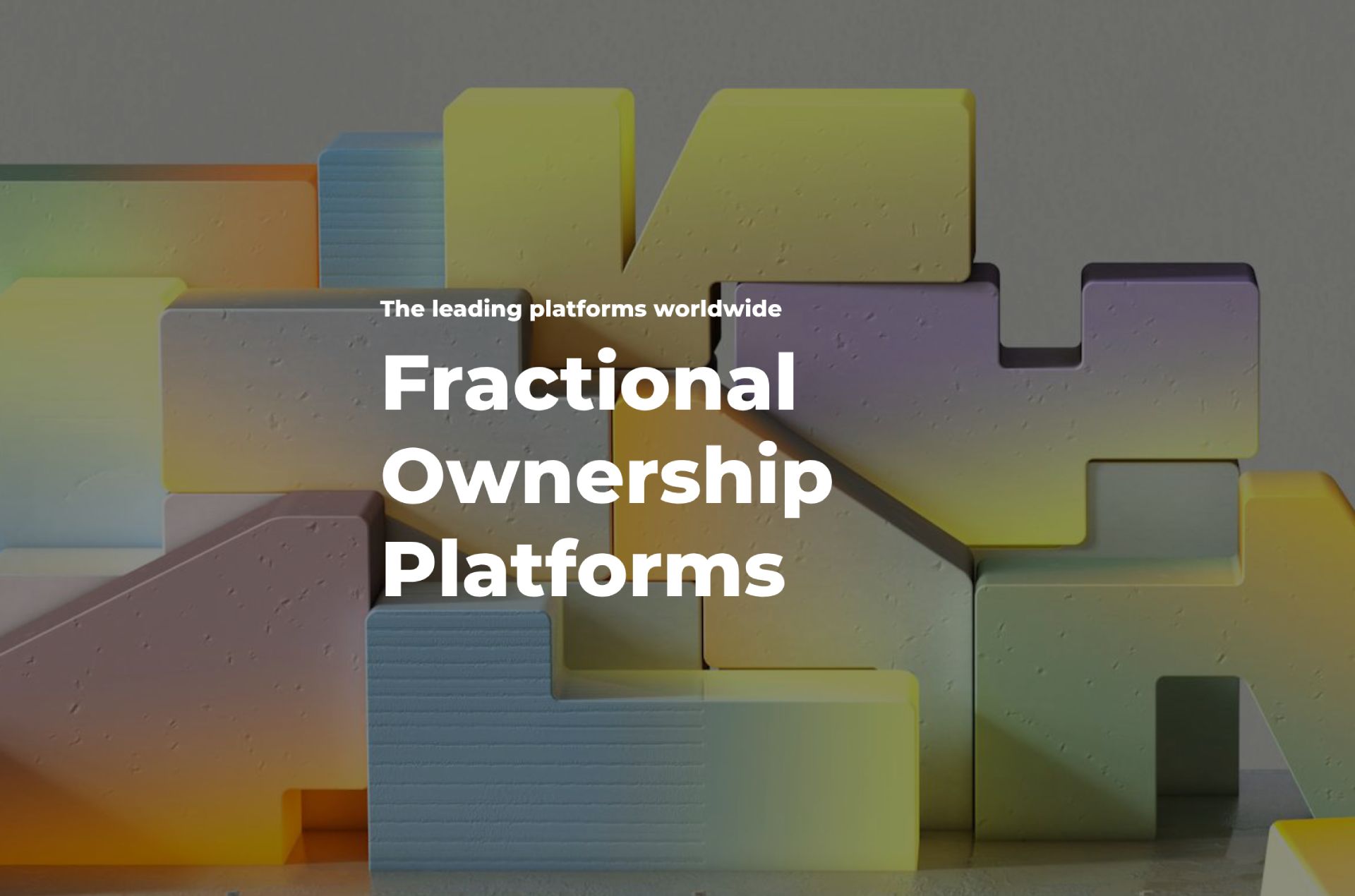 Property Holders fractional real estate investment