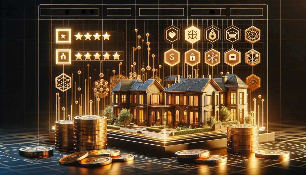 Lofty tokenized real estate platform interface