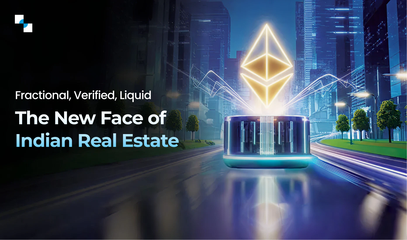 Digital map of global cities interconnected by blockchain nodes representing tokenized real estate investment in 2025